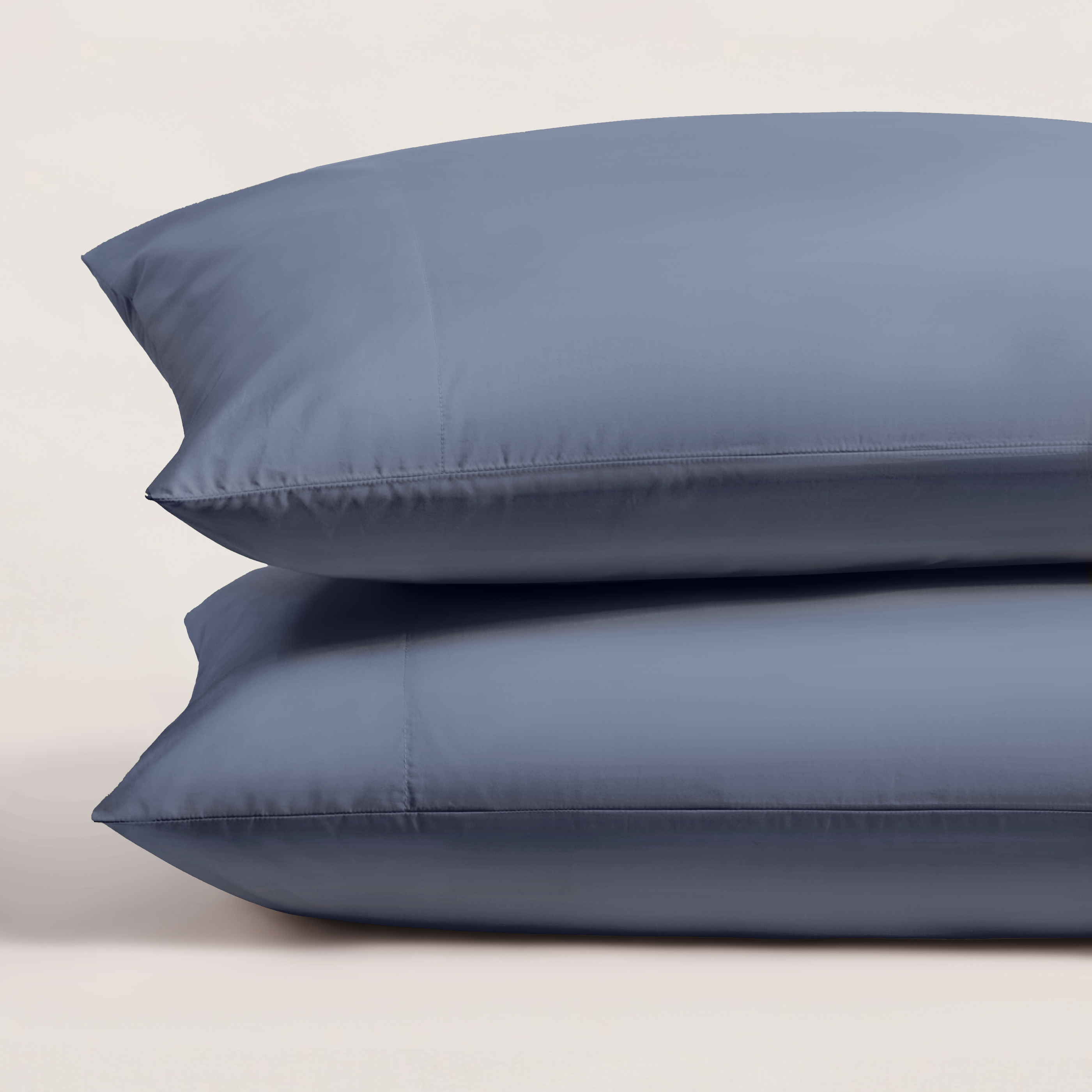 pure parima egyptian cotton ultra percale pillowcase set slate