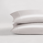 pure parima silken sateen tencel pillowcase oyster