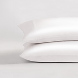 pure parima silken sateen tencel pillowcase pearl