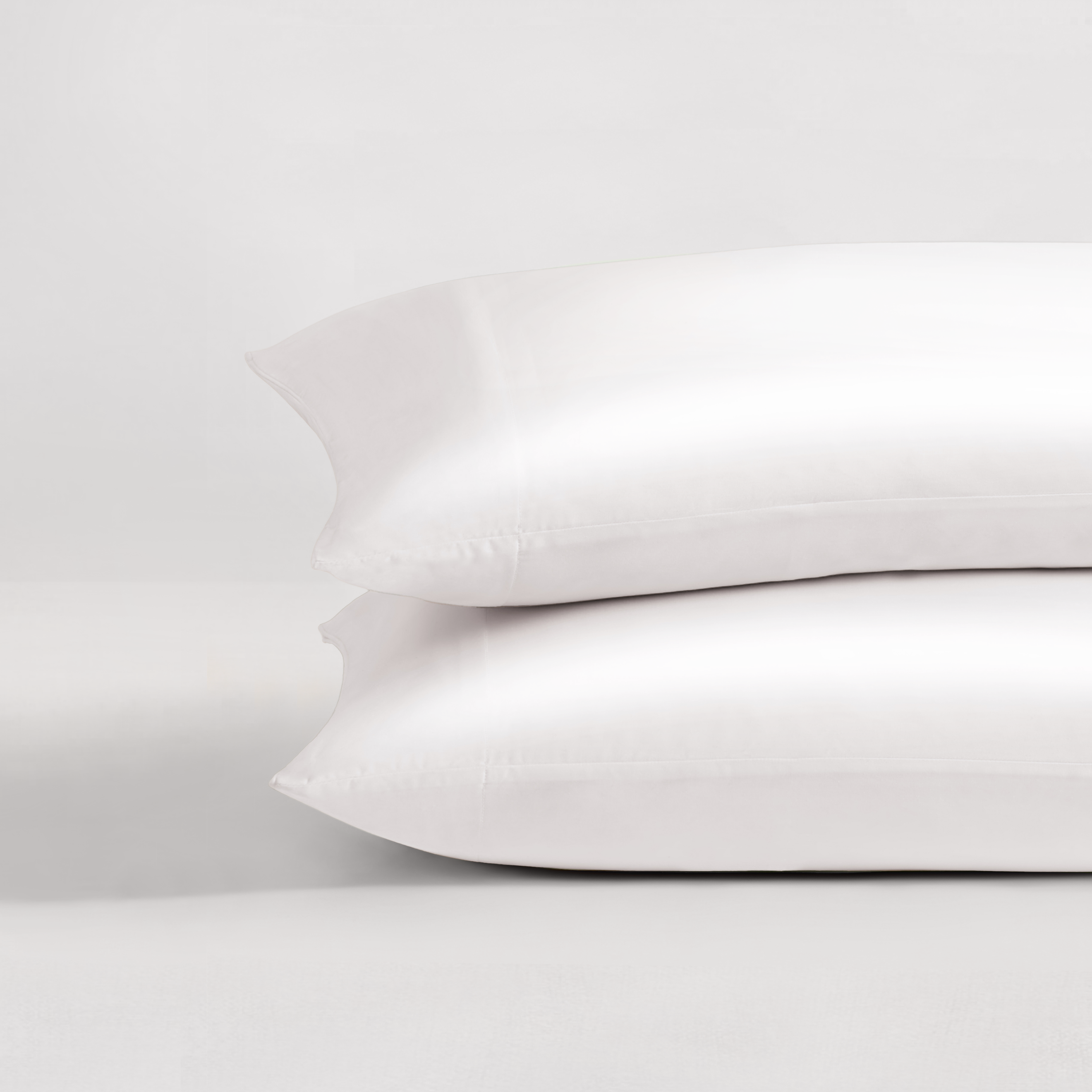 pure parima silken sateen tencel pillowcase pearl