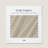 signature sateen swatch tan