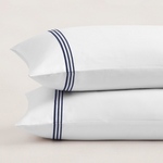 pure parima egyptian cotton triple luxe sateen pillowcase midnight