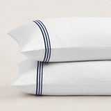 pure parima egyptian cotton triple luxe sateen pillowcase midnight
