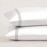 pure parima egyptian cotton triple luxe sateen pillowcase set nickel