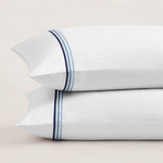 Pure Parima Egyptian Cotton Sheets Triple Luxe Sateen Pillowcase Set | Hotel Collection#color_ocean
