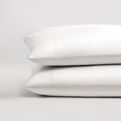 pure parima egyptian cotton ultra percale pillowcase white