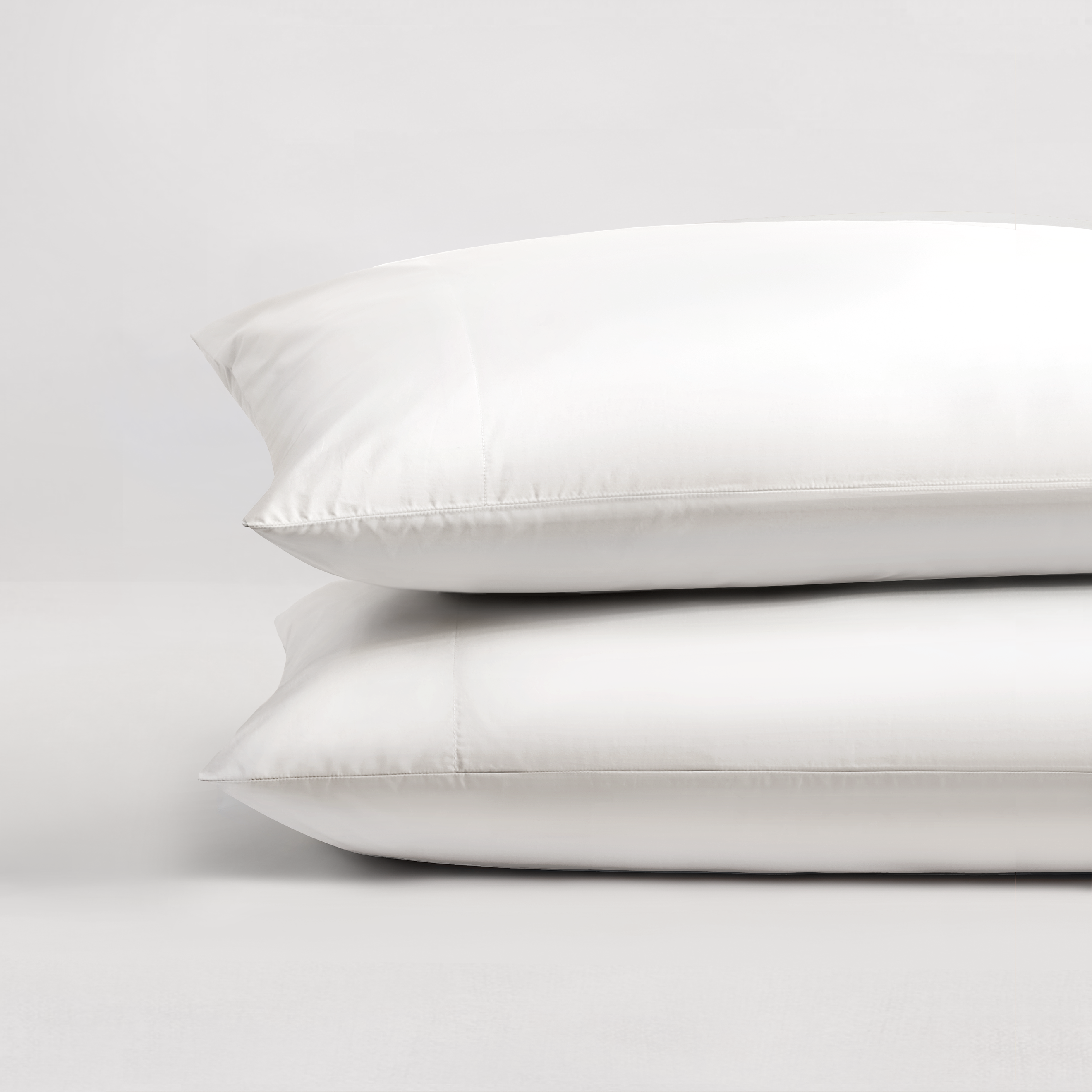 pure parima egyptian cotton ultra percale pillowcase white