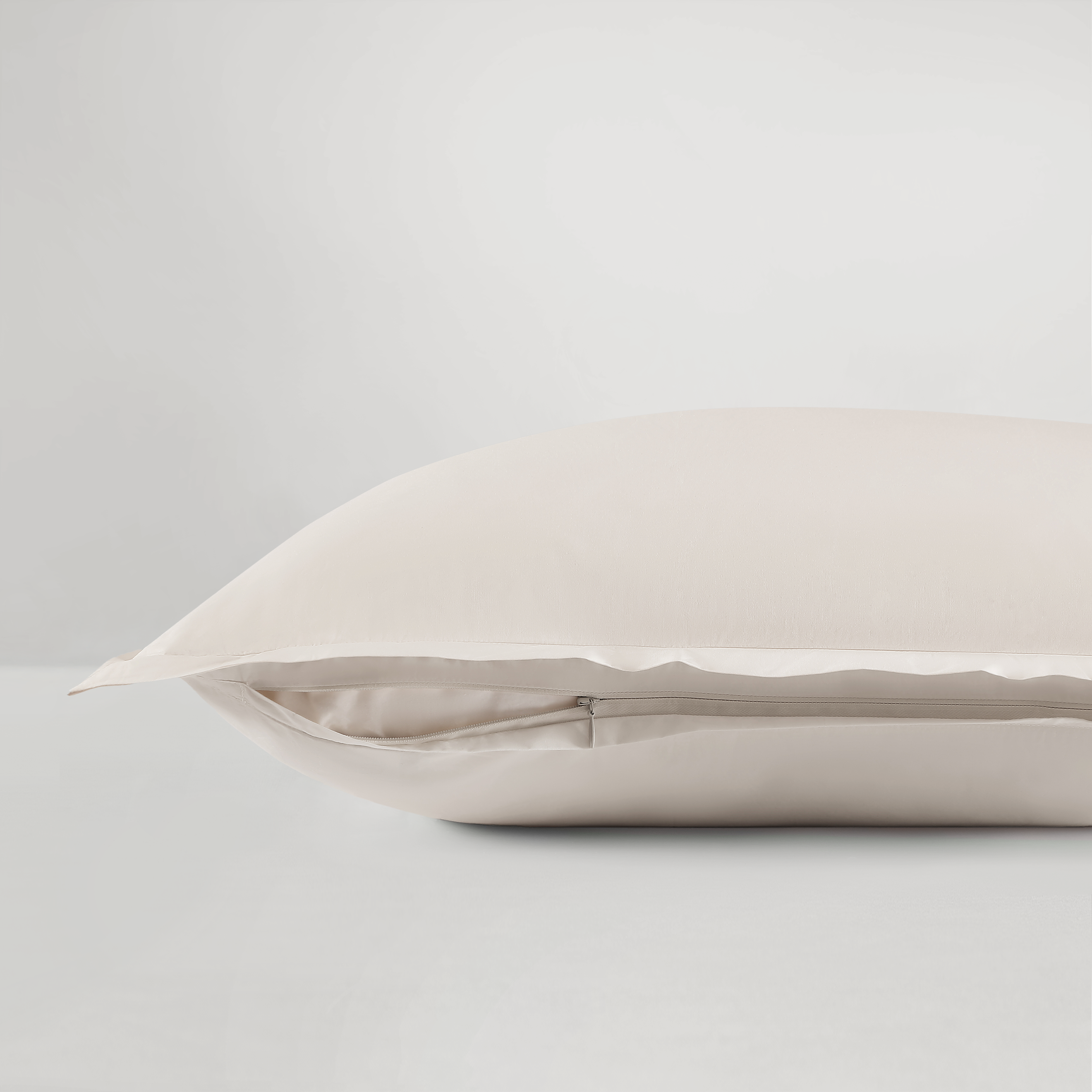 pure parima egyptian cotton percale euro sham natural