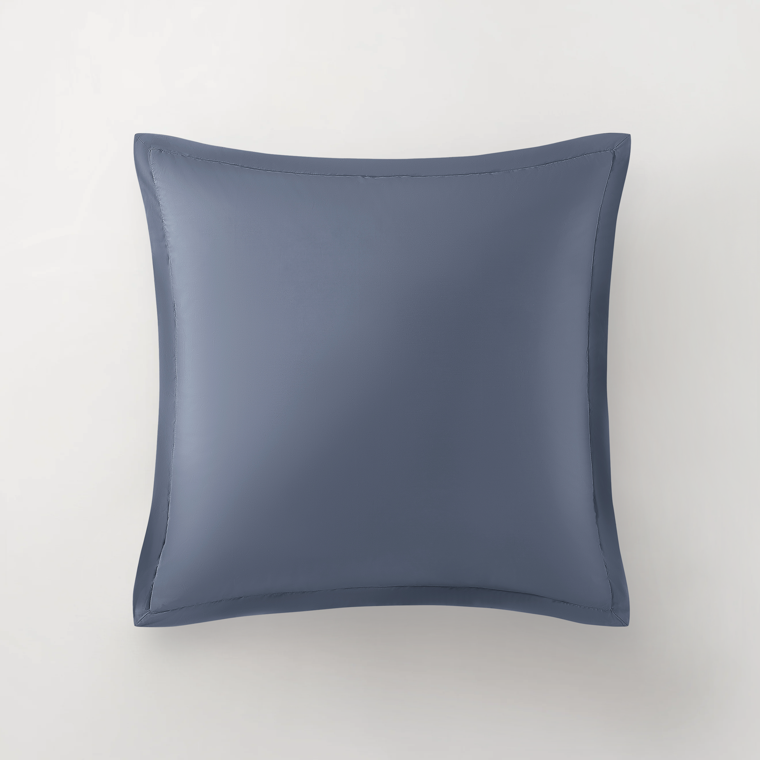 pure parima egyptian cotton percale euro sham slate