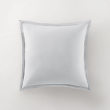 pure parima egyptian cotton percale euro sham steel