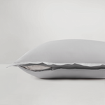 pure parima egyptian cotton percale euro sham steel