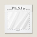 signature sateen swatch white
