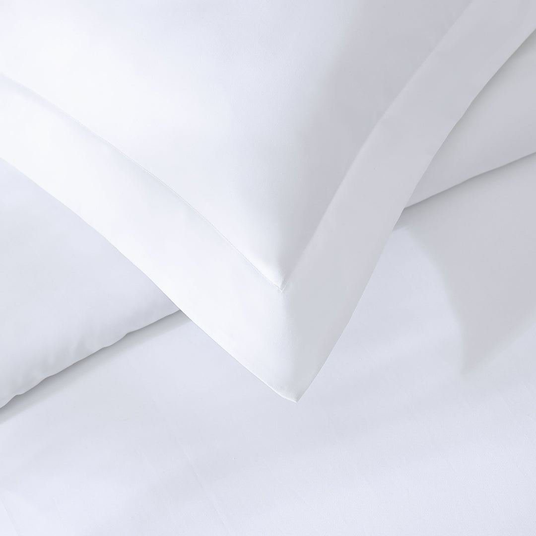 Pure Parima Egyptian Cotton Sheets Ultra Sateen Duvet Cover Set#color_white