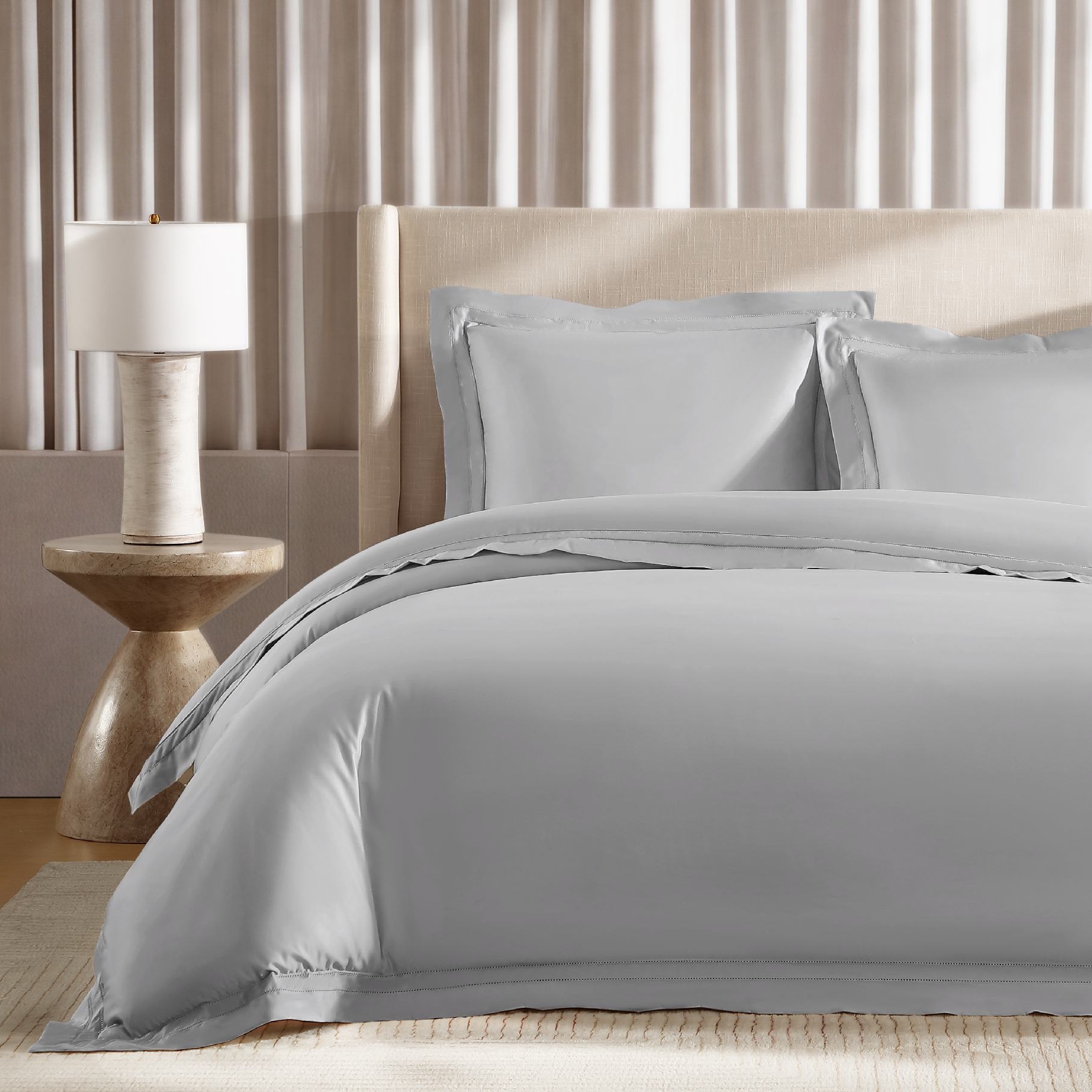 pure parima yalda egyptian cotton comfoter grey
