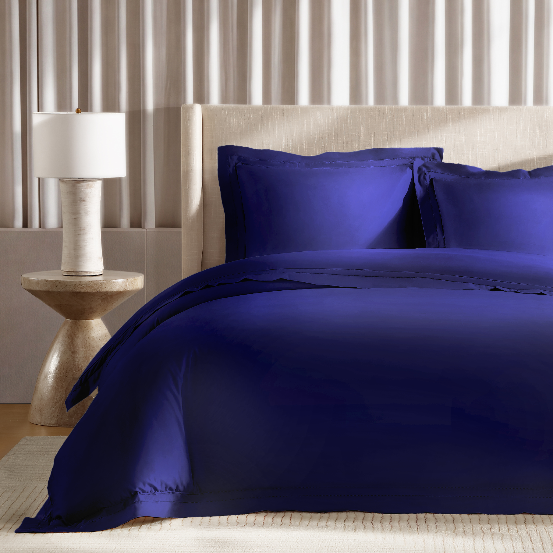 pure parima yalda egyptian cotton comfoter midnight