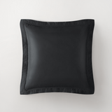 pure parima egyptian cotton yalda euro sham black