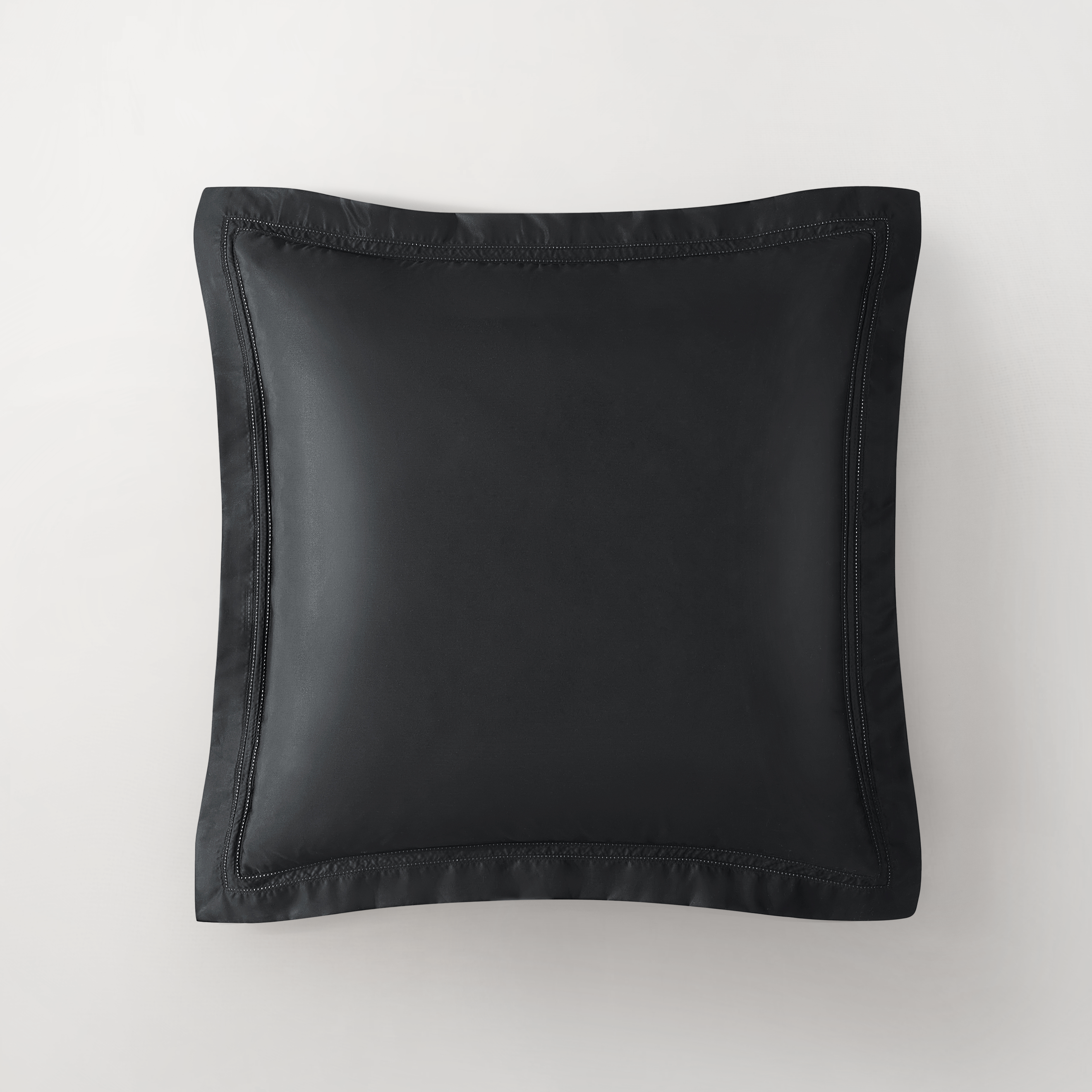 pure parima egyptian cotton yalda euro sham black