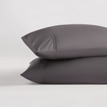 pure parima egyptian cotton yalda pillowcase charcoal