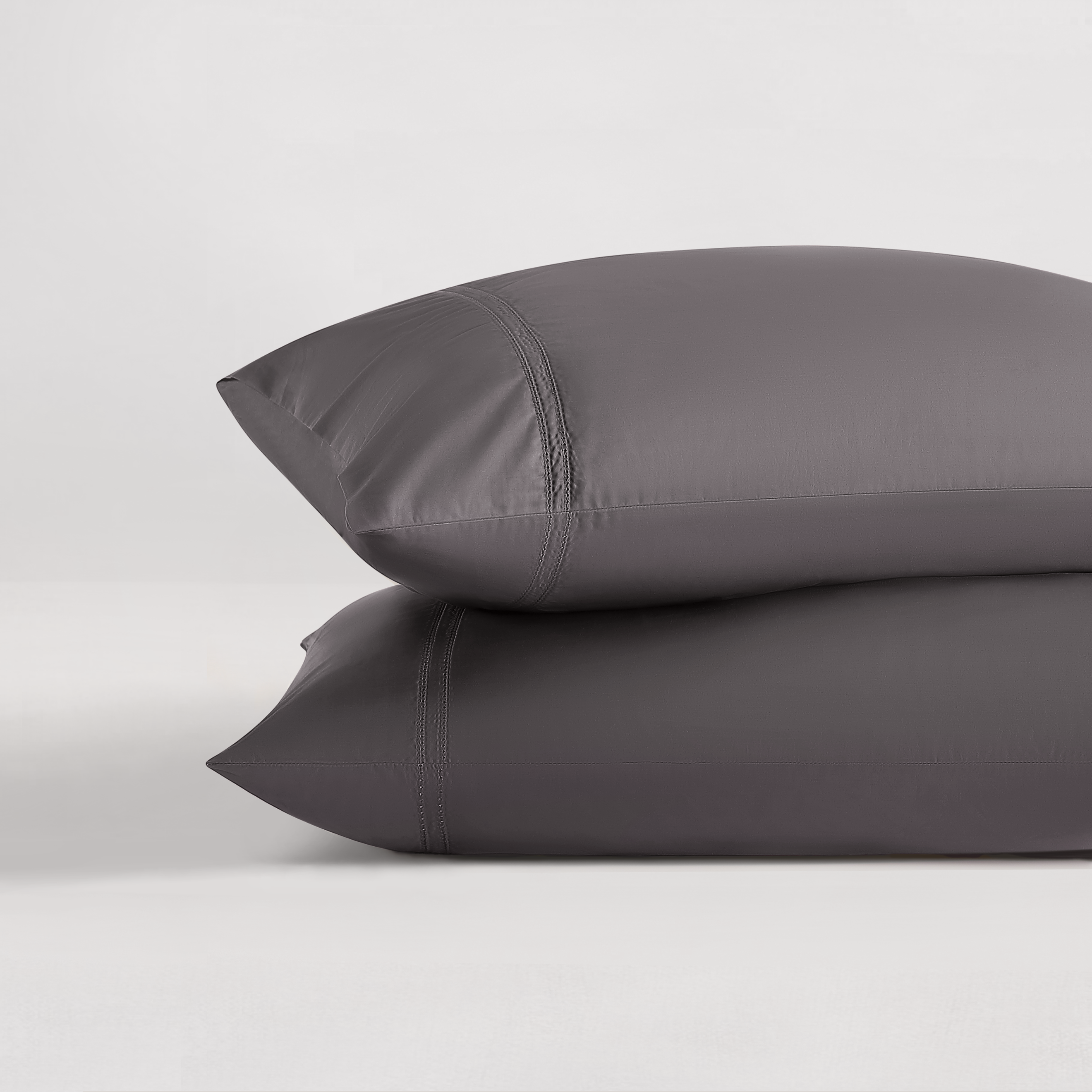 pure parima egyptian cotton yalda pillowcase charcoal