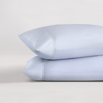 pure parima egyptian cotton yalda pillowcase icy blue