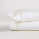 pure parima egyptian cotton yalda pillowcase ivory