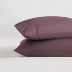 pure parima egyptian cotton yalda pillowcase raisin