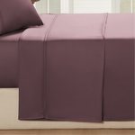 pure parima egyptian cotton yalda flat sheet raisin