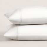 pure parima egyptian cotton yalda pillowcase set white