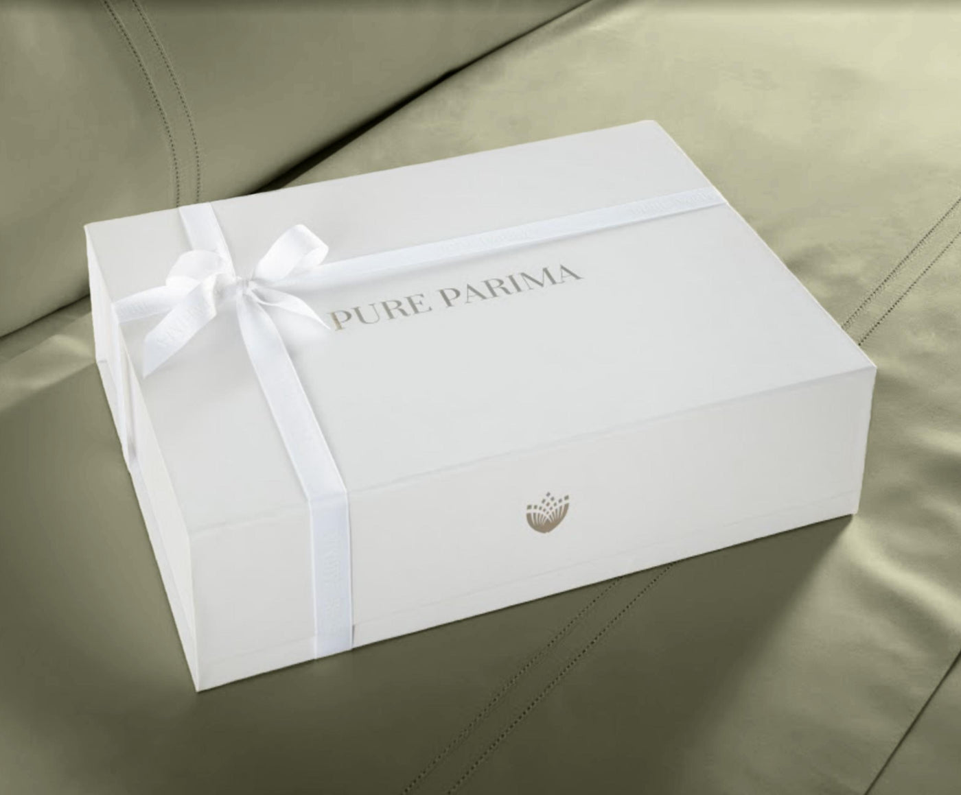 Pure Parima Egyptian Cotton Sheets Yalda Sheet Set | 100% Giza Egyptian Cotton#color_olive