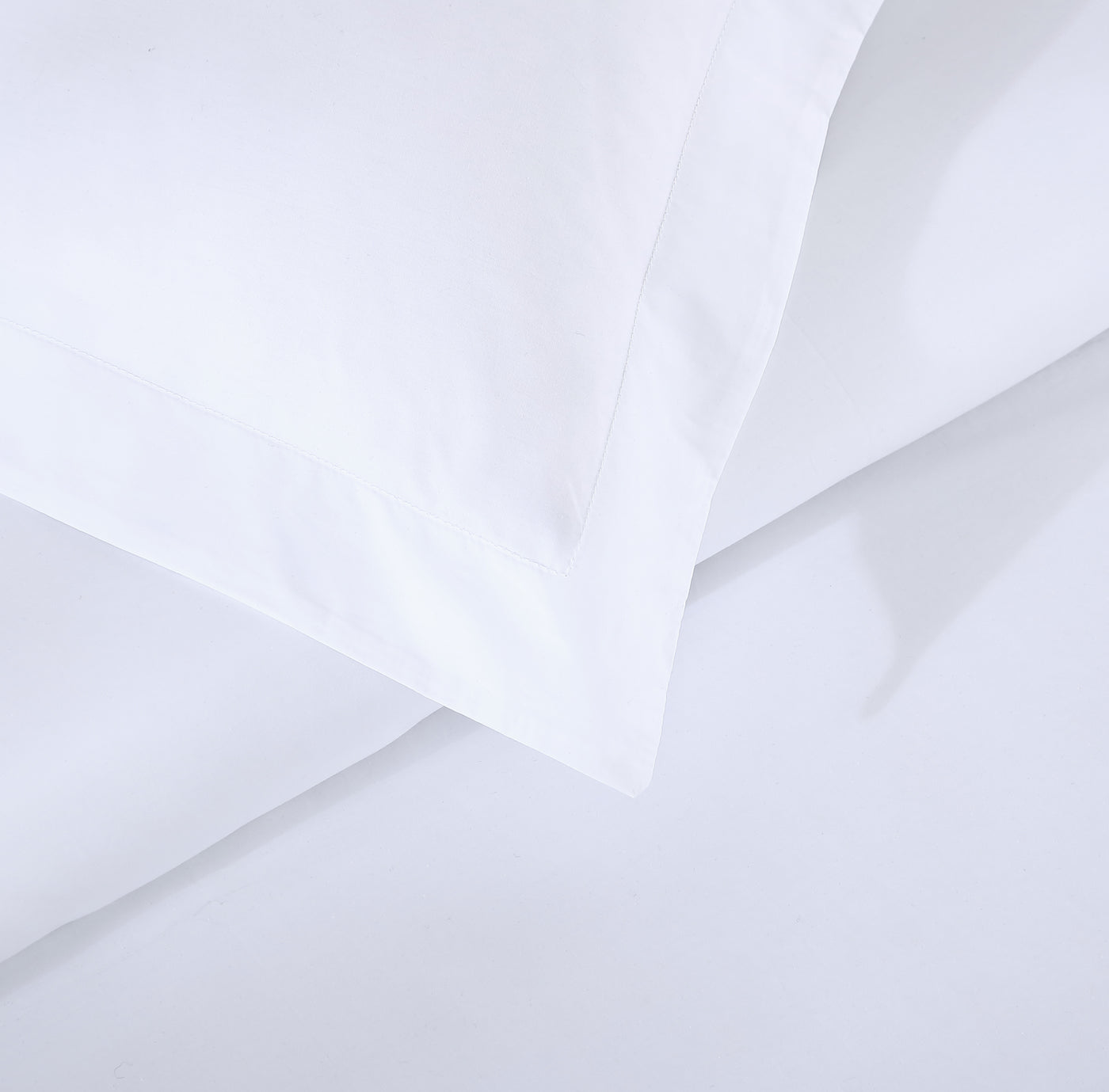 Pure Parima Egyptian Cotton Sheets Ultra Percale Duvet Cover Set | Hotel Collection | 100% Giza Egyptian Cotton#color_white