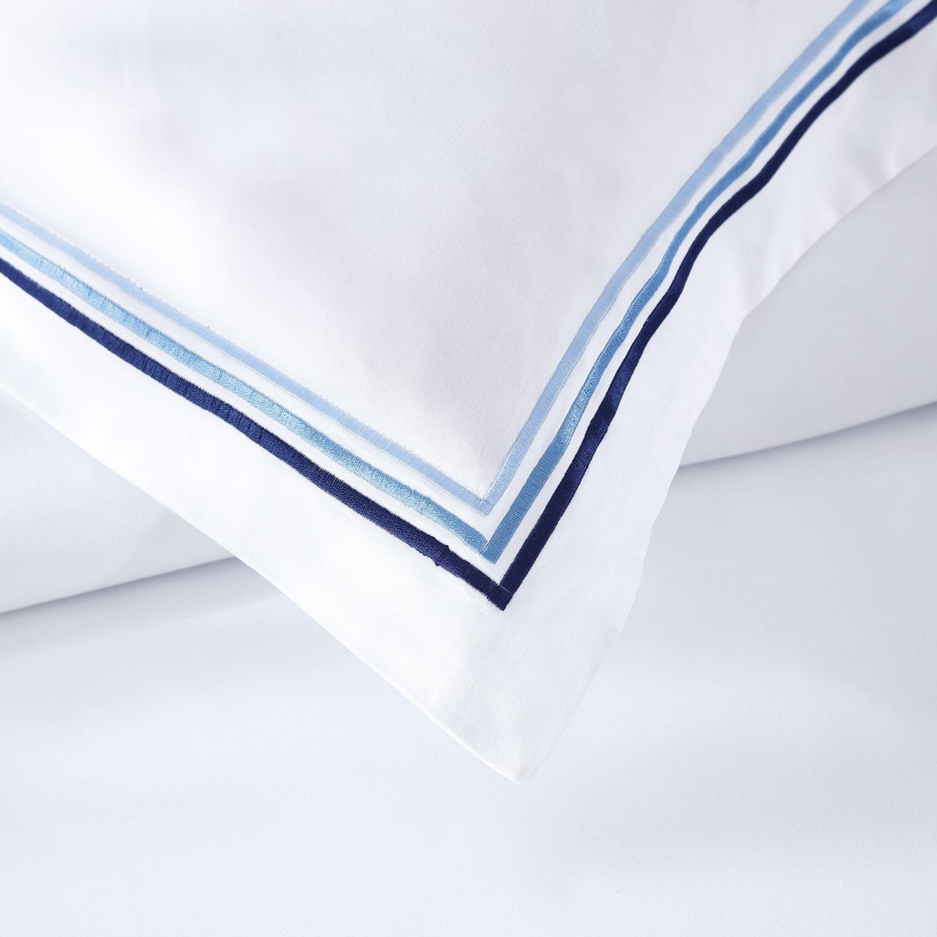 Pure Parima Egyptian Cotton Sheets Triple Luxe Sateen Duvet Cover Set#color_ocean