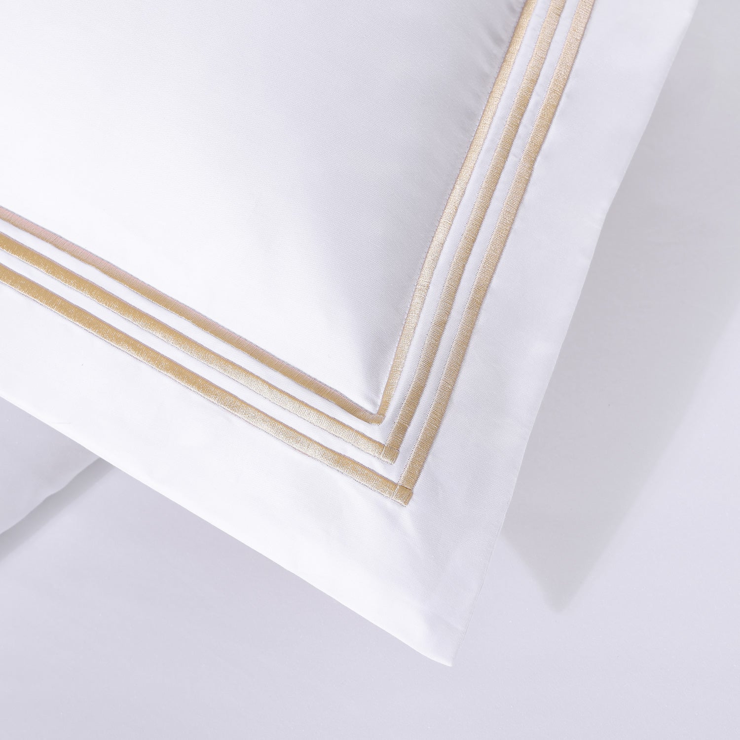 Pure Parima Egyptian Cotton Sheets Triple Luxe Sateen Duvet Cover Set#color_gold