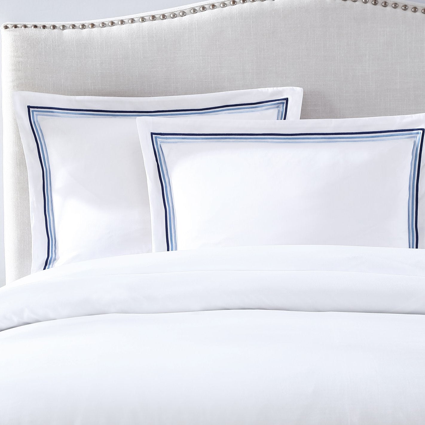 Pure Parima Egyptian Cotton Sheets Triple Luxe Sateen Duvet Cover Set#color_ocean