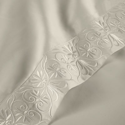 Pure Parima Egyptian Cotton Sheets Ariane Sheet Set | 100% Giza Egyptian Cotton#color_linen