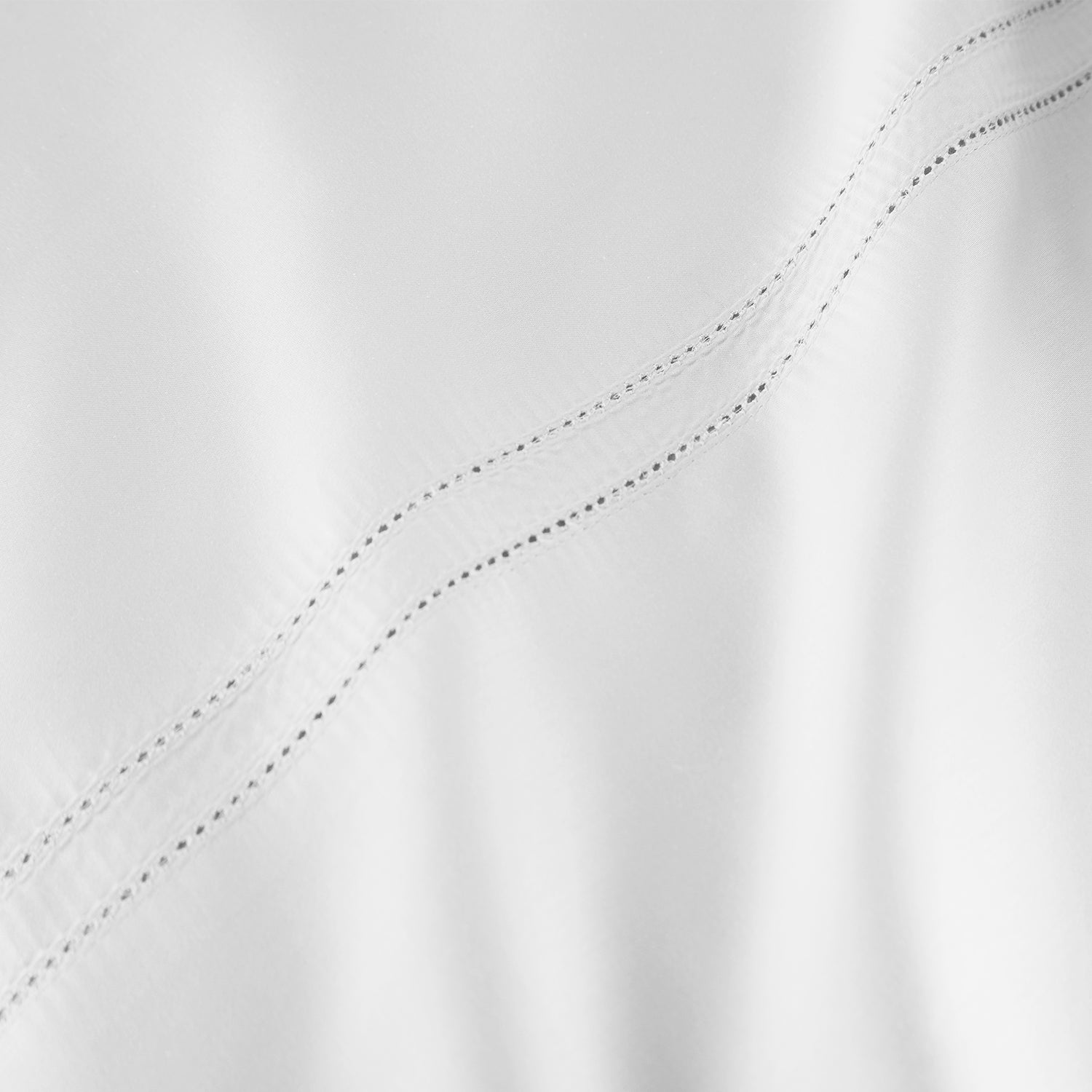 Pure Parima Egyptian Cotton Sheets Yalda Sheet Set | 100% Giza Egyptian Cotton#color_white