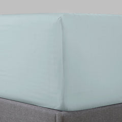 Pure Parima Egyptian Cotton Sheets Sateen Fitted Sheet#color_spa