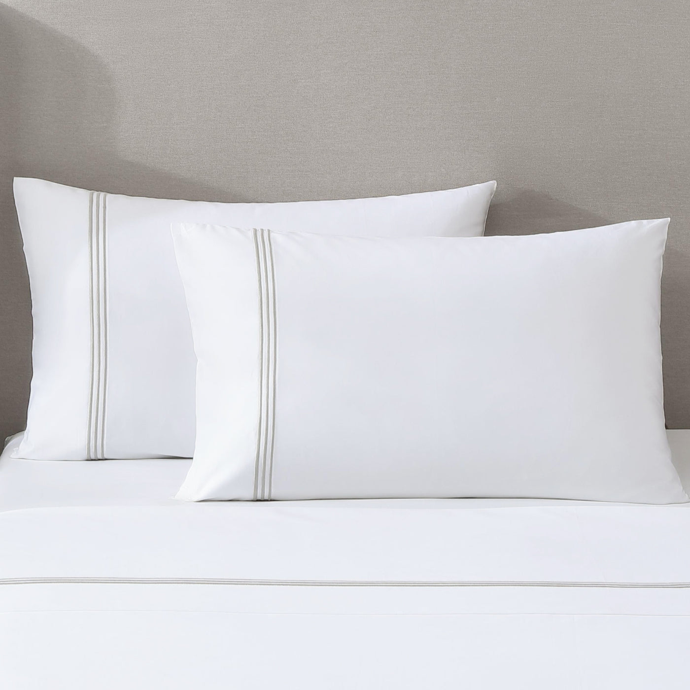 Pure Parima Egyptian Cotton Sheets Triple Luxe Sateen Sheet Set | Hotel Collection | 100% Giza Egyptian Cotton #color_nickel