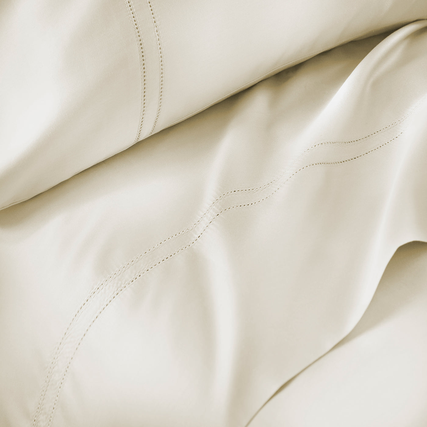 Pure Parima Egyptian Cotton Sheets Yalda Sheet Set | 100% Giza Egyptian Cotton#color_ivory